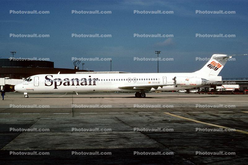 EC-EJQ, Spanair, McDonnell Douglas MD-83, JT8D, JT8D-219