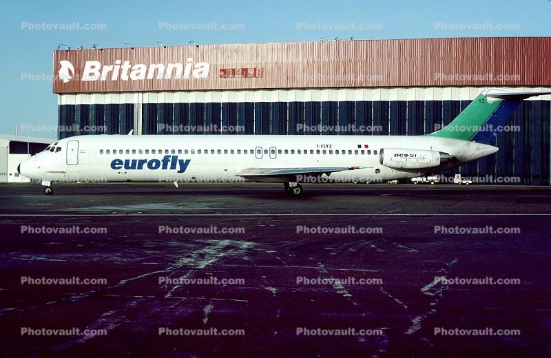 I-FLYZ, eurofly, Douglas DC-9-51, JT8D-17, JT8D
