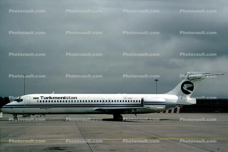 EZ-A101, Boeing 717-22K, Turkmenistan Airlines, BR715