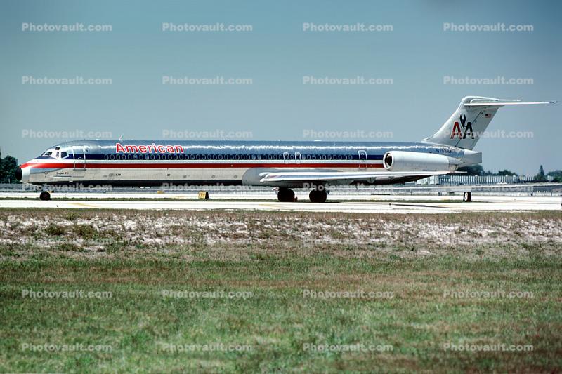 N7538A, McDonnell Douglas MD-82, American Airlines AAL, JT8D-217C, JT8D