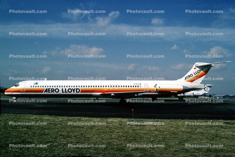 D-ALLM, Aero Lloyd, McDonnell Douglas MD-83, JT8D, JT8D-219