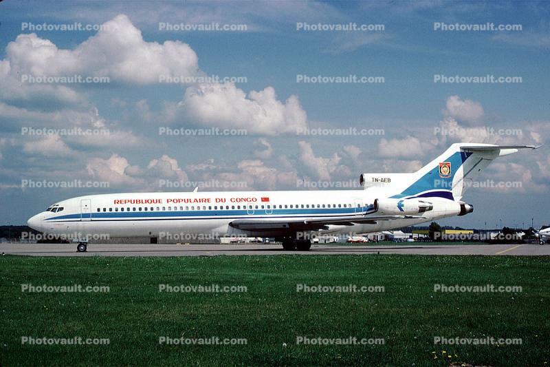 TN-AEB, Congo Gvmt, Boeing 727-200, 727-200 series