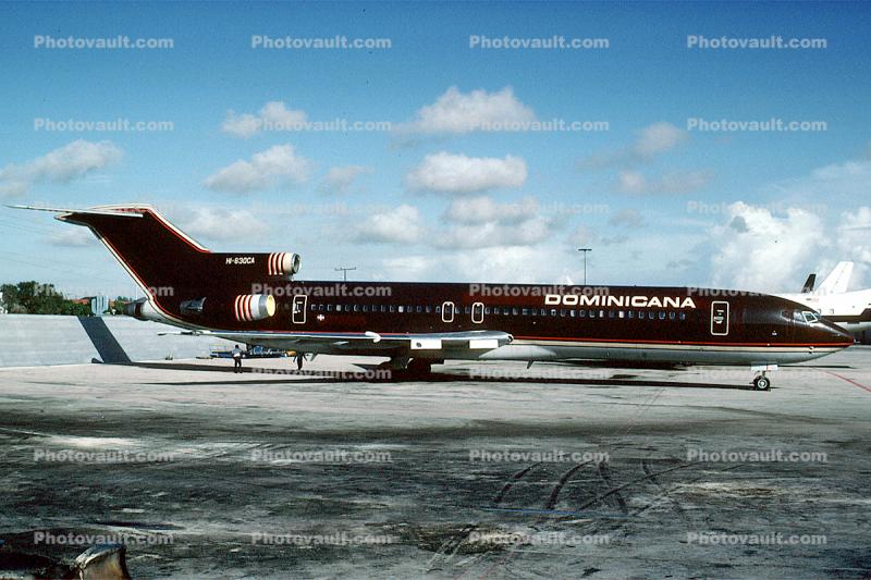 HI-830CA, Dominicana, Boeing 727