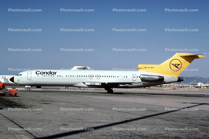 D-ABKK, Boeing 727-230, Condor Airlines