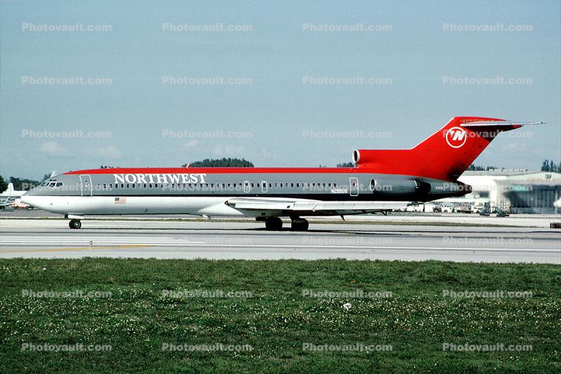 N255US, Boeing 727, Northwest Airlines NWA