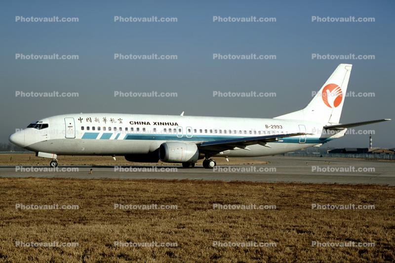 B-2993, Boeing 737-4Q6, China Xinhua Airlines, 737-400 series