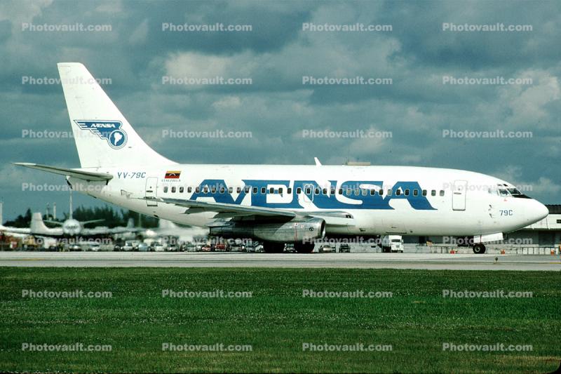YV-79C, Boeing 737-229, Pan American World Airways, 737-200 series