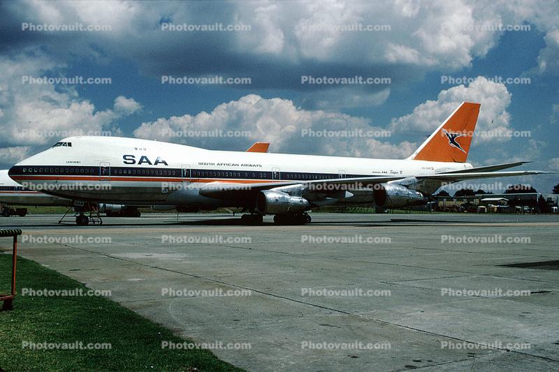 ZS-SAN, Lebombo, Boeing 747-244B, South African Airways SAA, 747-200 series