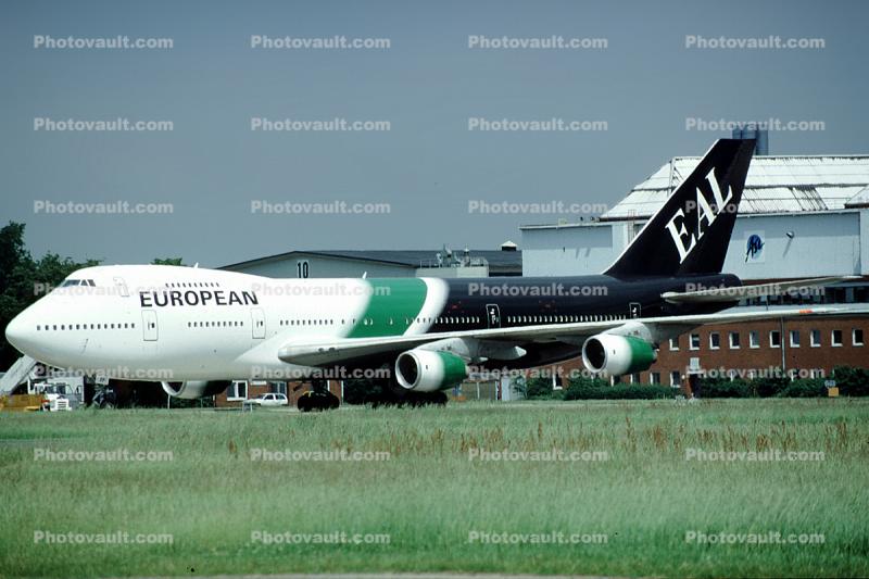 G-BDXF, Boeing 747-236B, European, EAL, 747-200 series