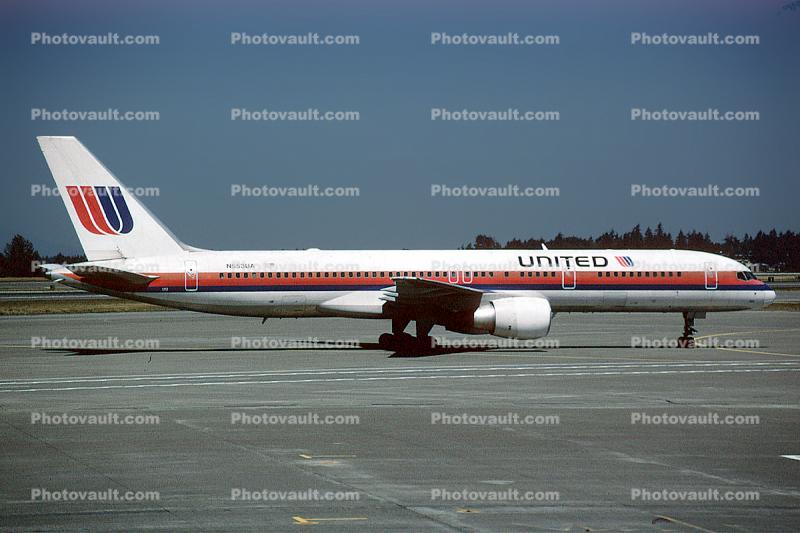 N553UA, Boeing 757-222, United Airlines, Boeing 757-200 series