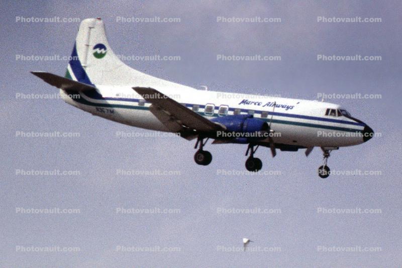 Marco Island Airways, Martin 404, 1984, 1980s