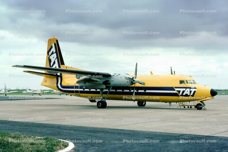 F-27, TAT Airlines, Touraine Air Transport, Airlines, Airstair, 1979, 1970s
