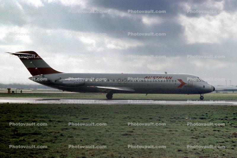 OE-LDA, Austrian Airlines AUA, Douglas DC-9-32, JT8D-9A s3, JT8D