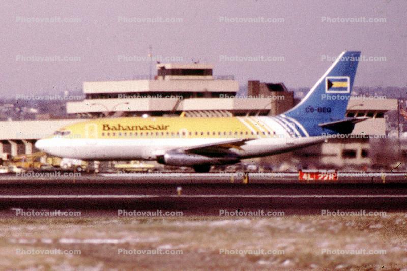 737-200, BahamasAir, Ft. Lauderdale, 1984, 1980s