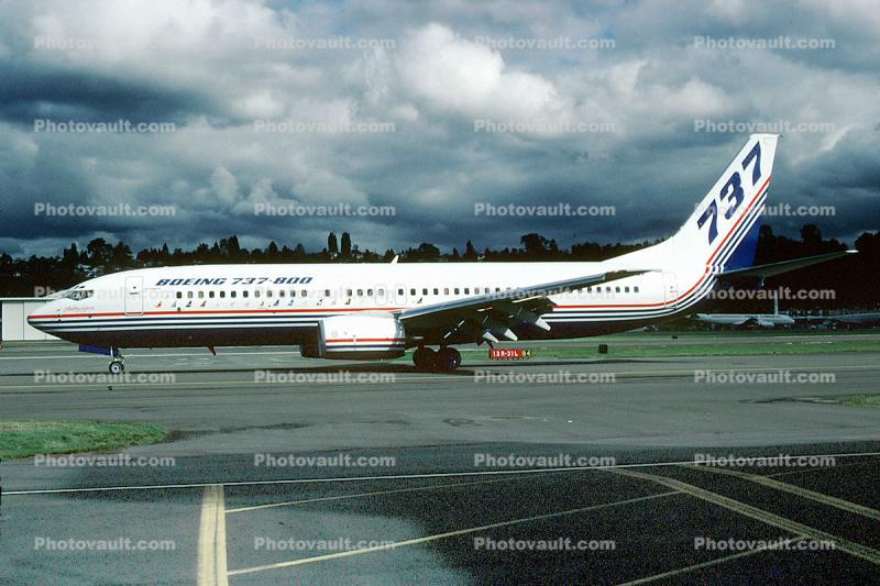 N737BX, Boeing 737-8K5, Next Gen, 737-800 series, prototype, 1997, CFM56, CFM56-7B27