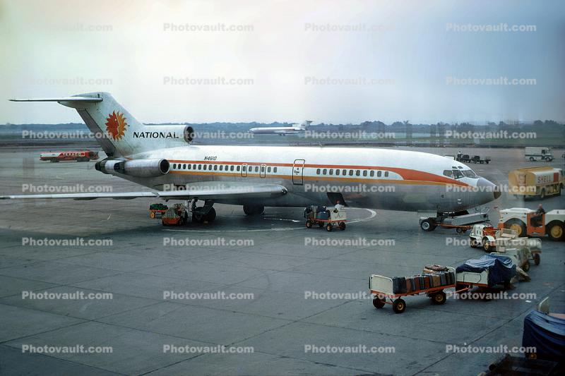 N4610, Boeing 727-35, National Airlines NAL, August 1968, 1960s