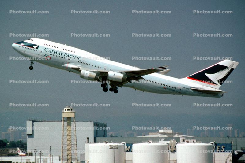 VR-HOS, Swire Group, Boeing 747-467, Cathay Pacific, March 1996, RB211-524G, RB211