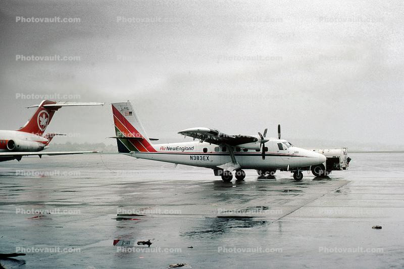 N383EX, Air NewEngland, DHC-6-300 Twin Otter, April 1979, PT6A, 1970s