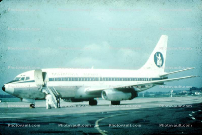 G-AVRL, Boeing 737-204, 737-200 series, April 1981
