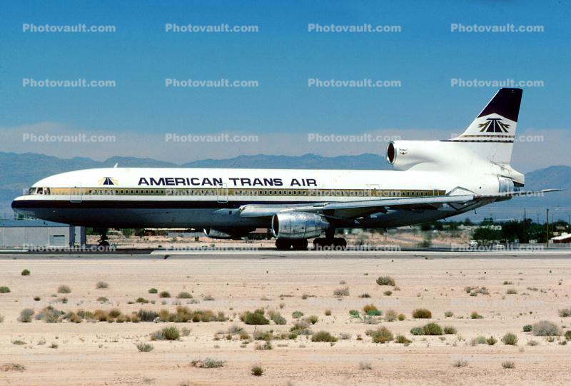 N190DT, American Trans Air AMT, ATA, Lockheed L-1011-1, RB211-22B, RB211