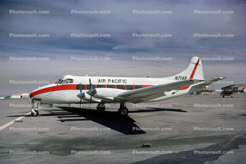 N714R, Air Pacific, De Havilland DH.114 Heron 2X