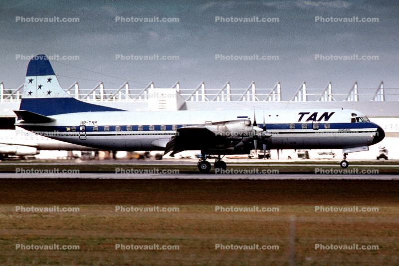 HR-TNN, TAN Honduras, Lockheed L-188A Electra
