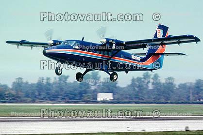 N630DP, De Havilland DHC-6-300 Twin Otter, Dominos Pizza, PT6A-27, PT6A
