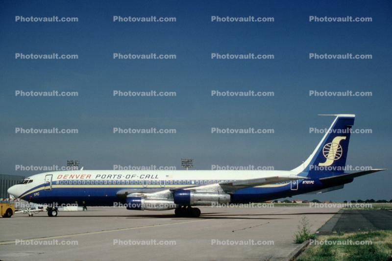 N701PC, Denver Ports of Call, 1PC, Boeing 707-123(B), JT3D