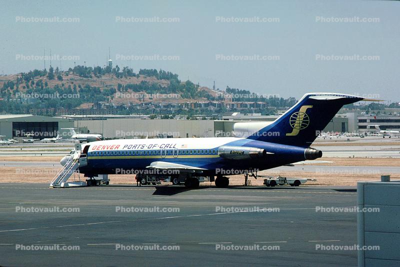 N721PC, Denver Ports of Call, Boeing 727-21