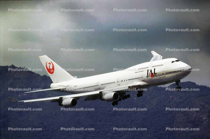 JA8910, Boeing747-446, CF6, CF6-80C2B1F, Japan Airlines JAL