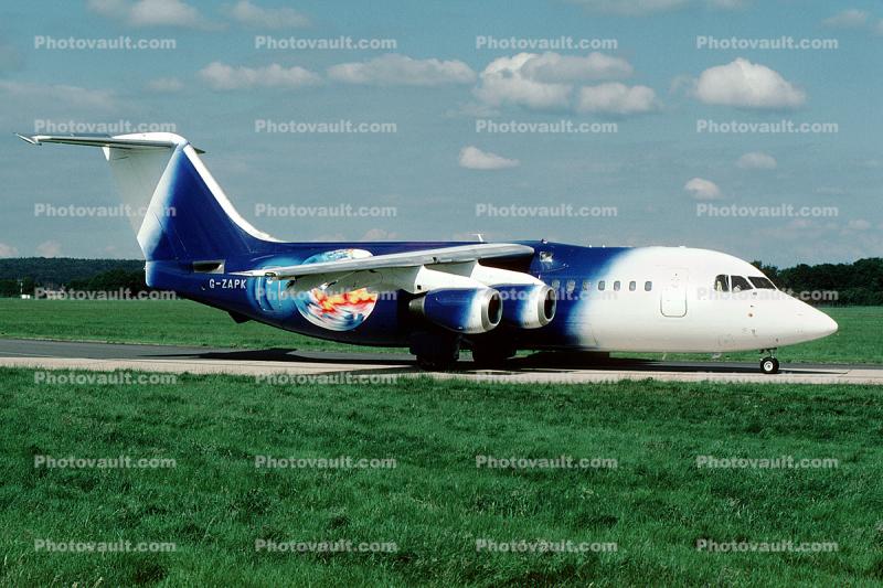 G-ZAPK, BAe 146-200QC