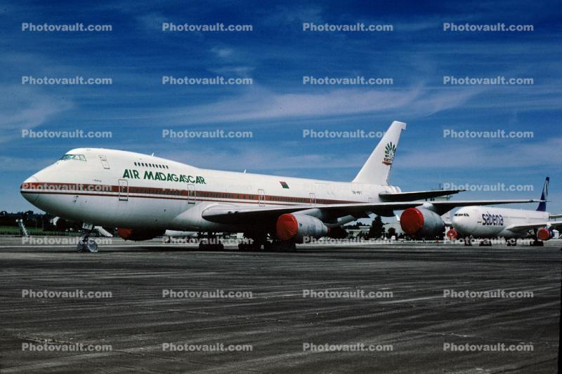 5R-MFT, Boeing 747-2B2B, Air Madagascar MDG, 747-200 series