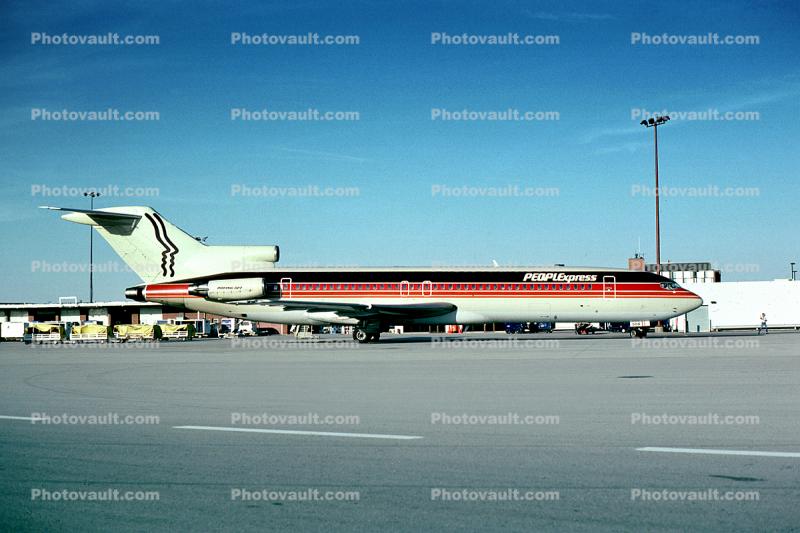 584, Boeing 727-243A, JT8D-9A, JT8D, PEOPLExpress Airlines, 727-200 series