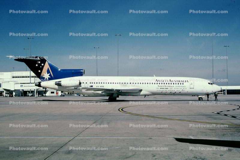 VH-ANB, Boeing 727-277A, Ansett, 727-200 series