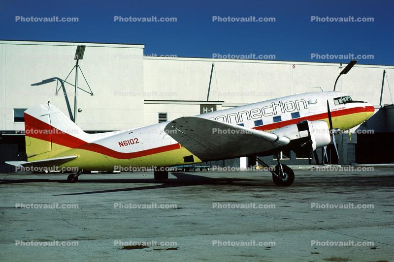 N6102, Douglas DC-3A, Connection, Florida Airlines