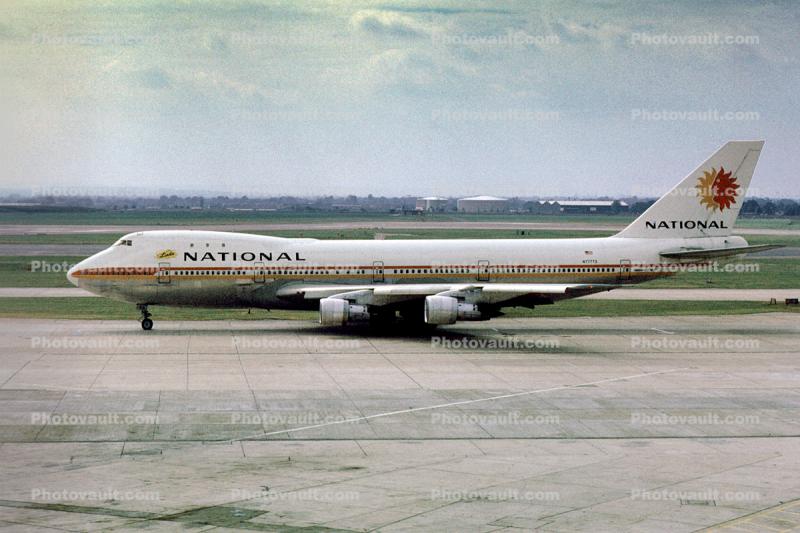 N77773, Linda, Boeing 747-135, National Airlines NAL, JT9D-7A, JT9D