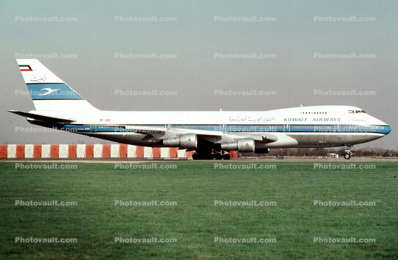9K-ADC, Kuwait Airways, Boeing 747-269B SF, Al-Mubarakiya