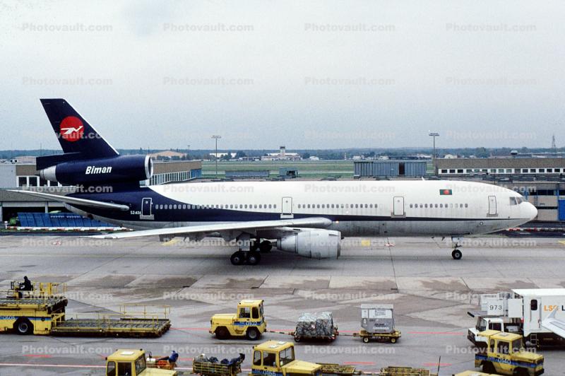 S2-ADA, Biman Bangladesh, McDonnell Douglas DC-10-30, CF6-50C2, CF6