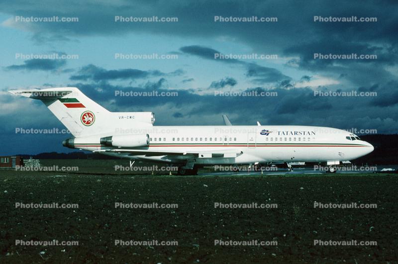 VR-CWC, Tatarstan, Boeing 727-193, Republic of Tatarstan, JT8D-7B s3, JT8D, 727-100 series