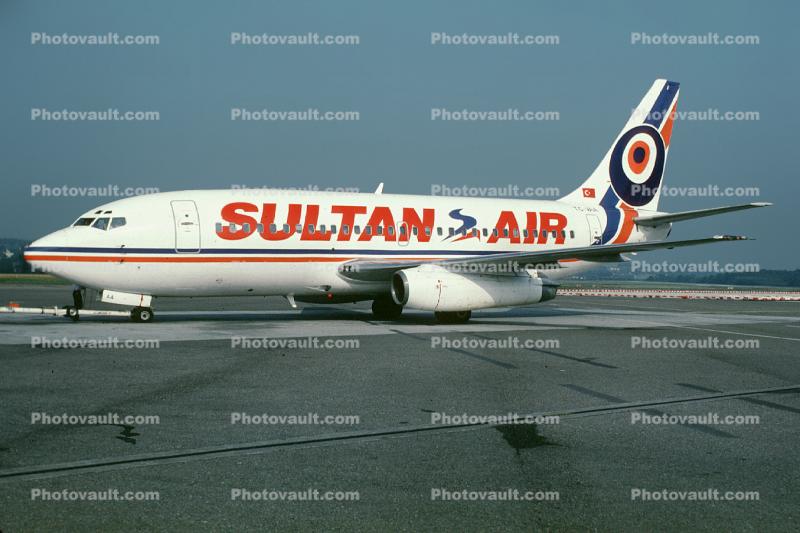 TC-VAA, Sultan Air, Boeing 737-248, JT8D-9A, JT8D