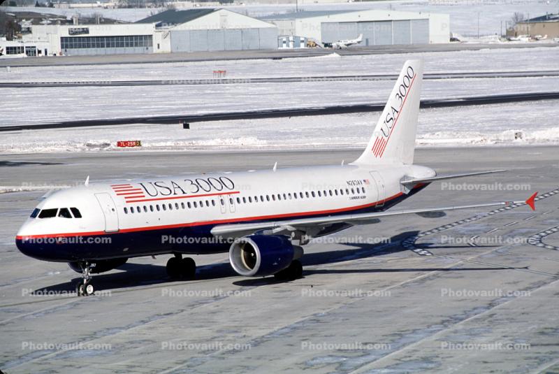 N263AV, USA 3000, Airbus A320-214, CFM56, CFM56-5B4-P