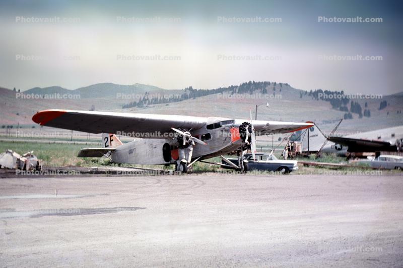 N9612, Ford 4-AT-E Trimotor, 1950s