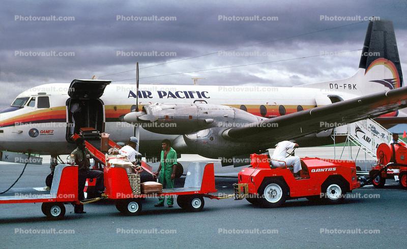 DQ-FBK, Air Pacific, Hawker Siddeley 748-216 Sr2A, 1970s