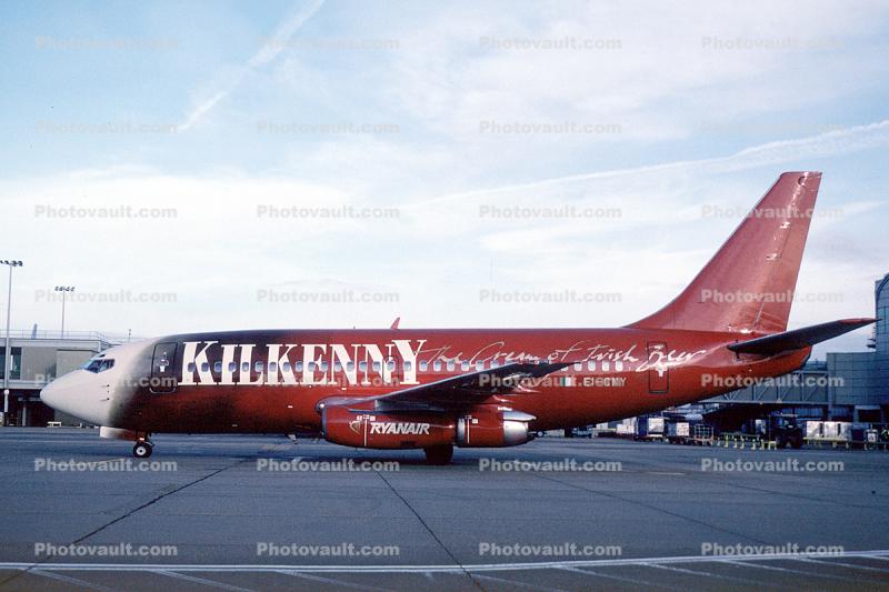 EI-CNY, Kilkenny, Boeing 737-230, 737-200 series, JT8D-15. JT8D