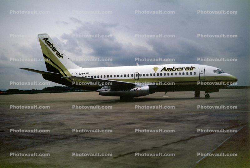 G-BKMS, Amber air, Amberair, Boeing 737-2Q8, 737-200 series
