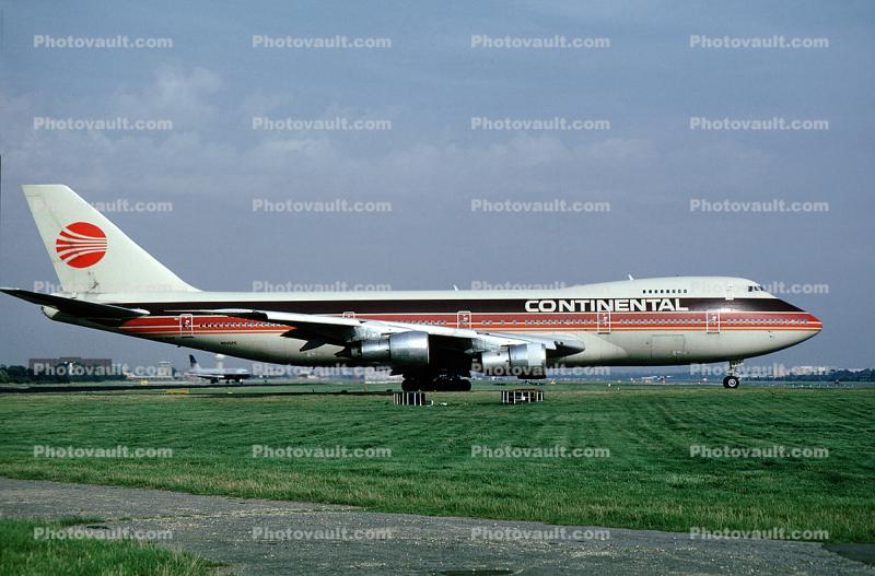 N605PE, Boeing 747-243B, JT9D-7A, JT9D, October 1988, 1980s