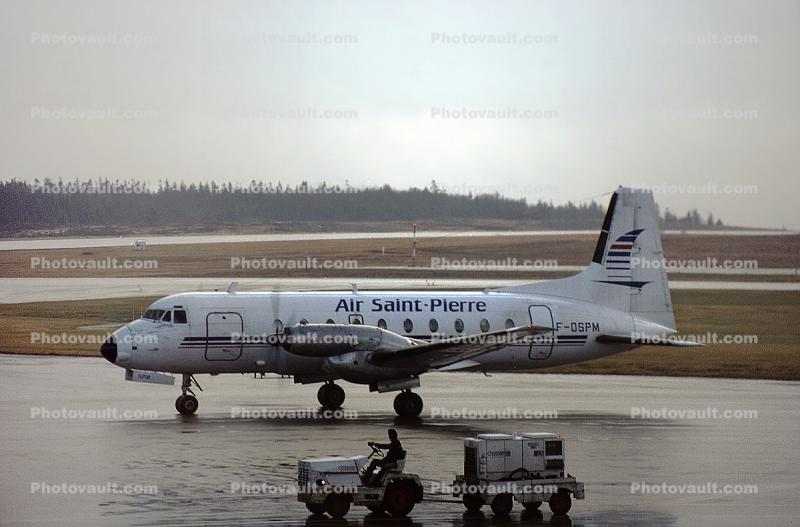 F-OSPM, Air Saint-Pierre, Hawker Siddeley 748-232 SrsSaint2A, Ville de Saint-Pierre