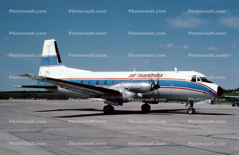C-FTTW, Air Manitoba, Hawker Siddeley 748-264 Sr2A