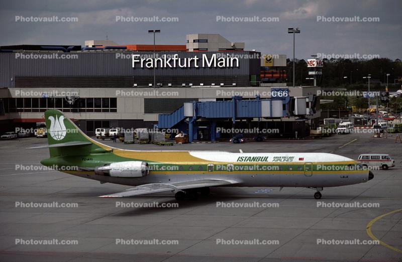 TC-ARI, Sud SE-210 Caravelle 10R, Super Caravelle, Lale, Frankfurt Main Airport