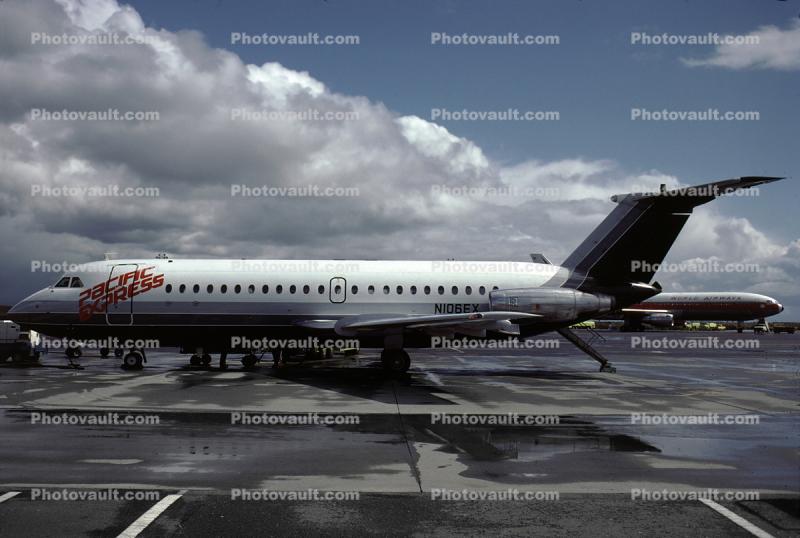N106EX, Pacific Express Airlines, BAC 111-201AC